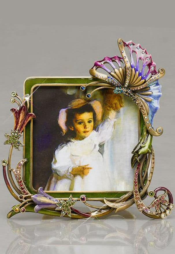 Jay Strongwater Square Art Nouveau Frame Arts Souls