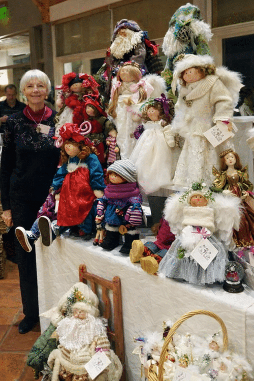 Susan at Doll Show