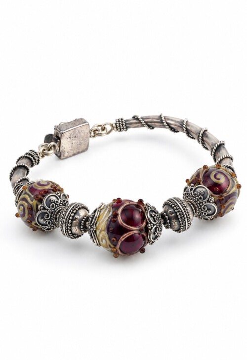 Mulberry Swirl Bracelet