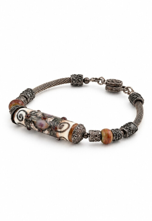 Ivory Arabesque Bracelet